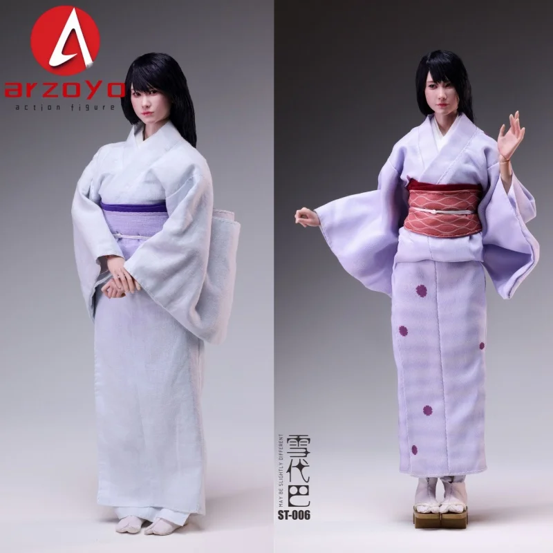

MYTOYS&Huiwan Cultural ST-005 ST-006 1/6 кимоно для девочек, полный набор, 12 дюймов, экшн-фигурка, модель игрушки для коллекции