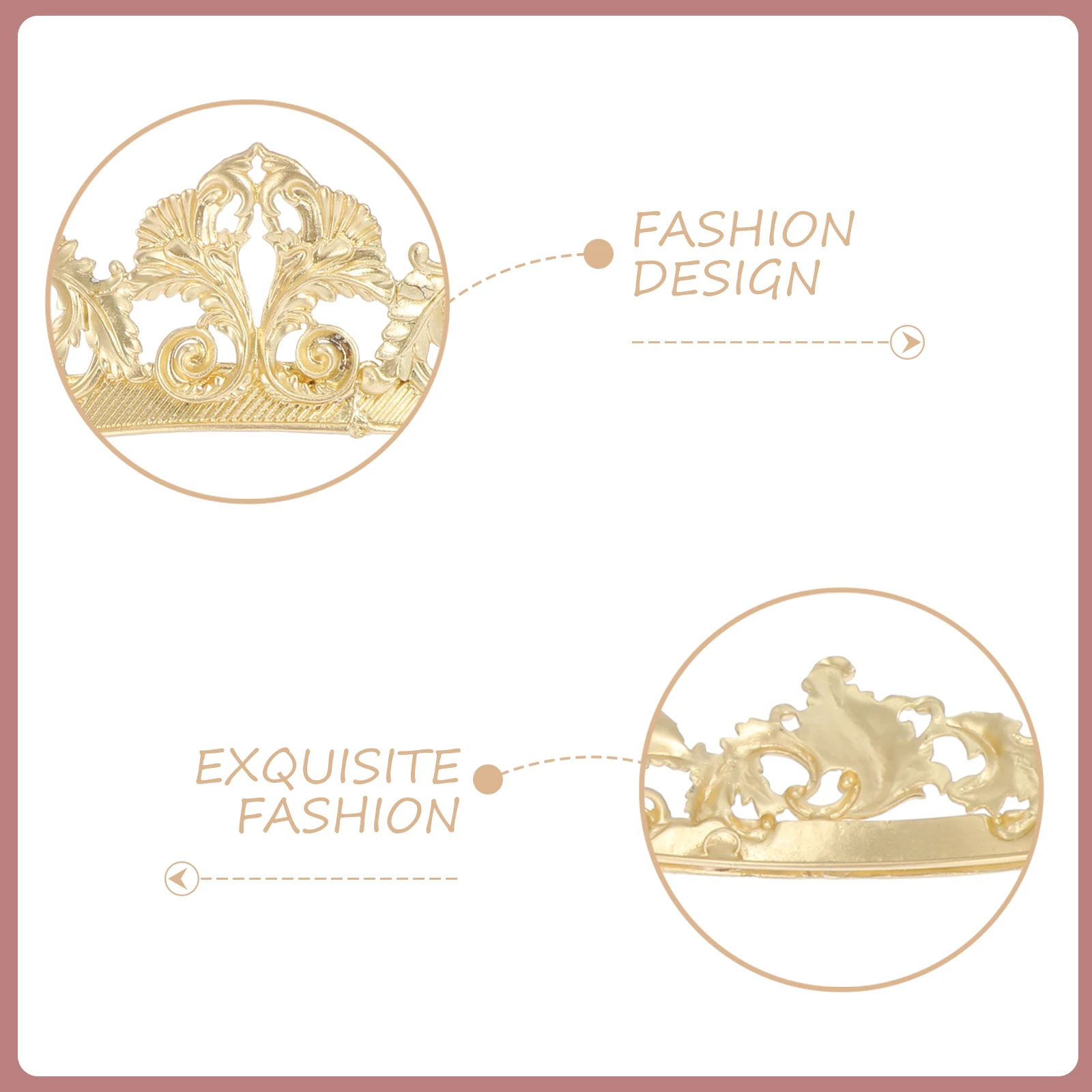 

1pc Metal Crown Hair Accessory For Wedding Party Cosplay Prom Carnival Halloween Birthday Men Women Unisex Royal King Queen