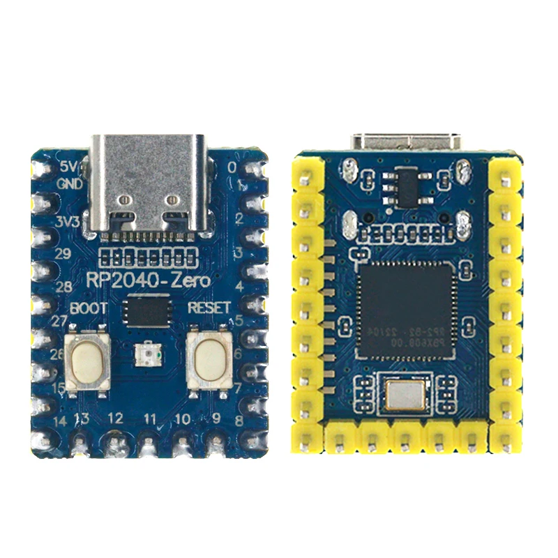 RP2040-Zero RP2040 dla mikrokontrolera Raspberry Pi moduł płytki rozwojowej PICO dwurdzeniowy procesor Cortex M0 + 2MB Flash