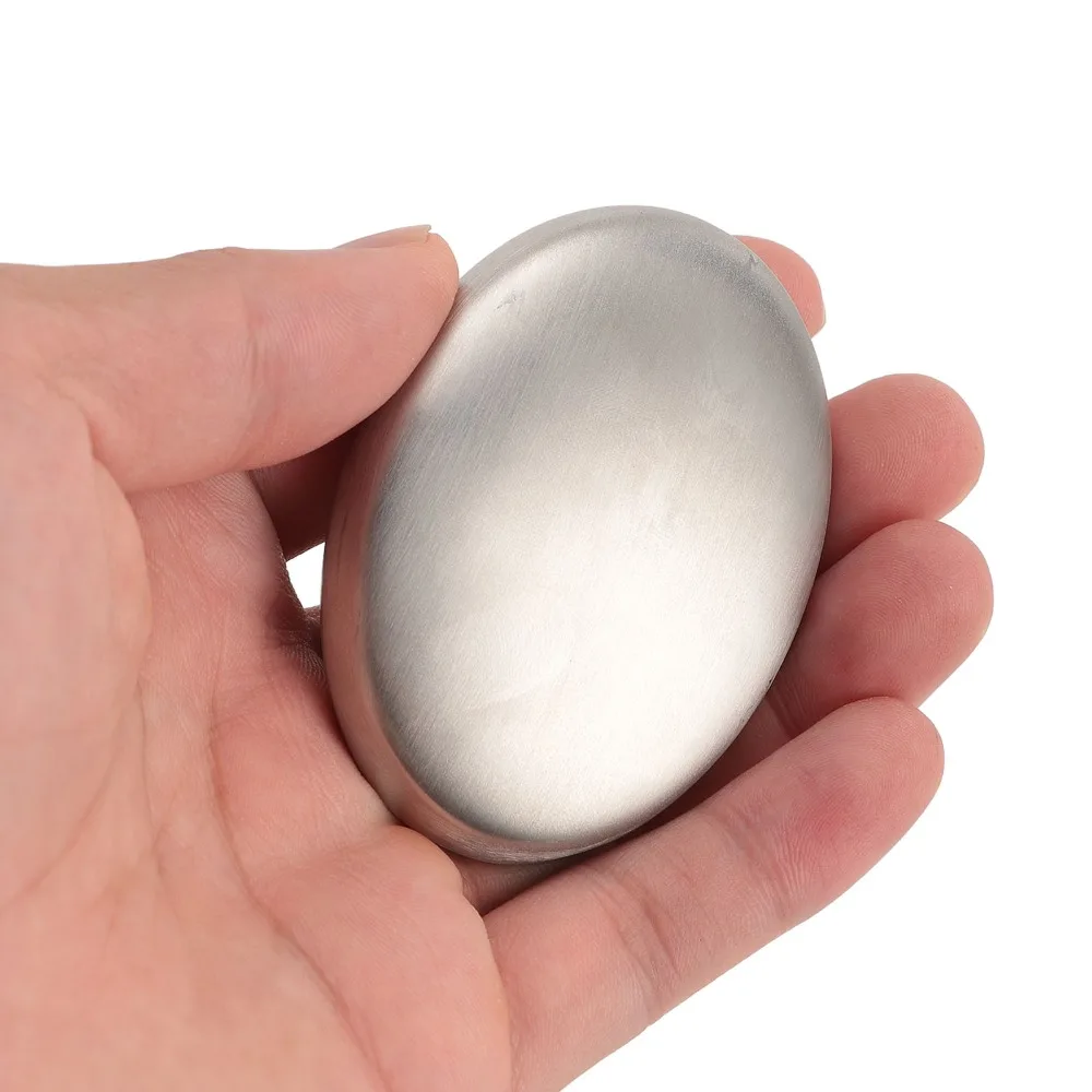 Durable Hand Wash Stainless Steel Soap Bar Deodorize Rub Eliminating Scents Metal Odor Remover Deodorant Metal Soap Kitchen Use