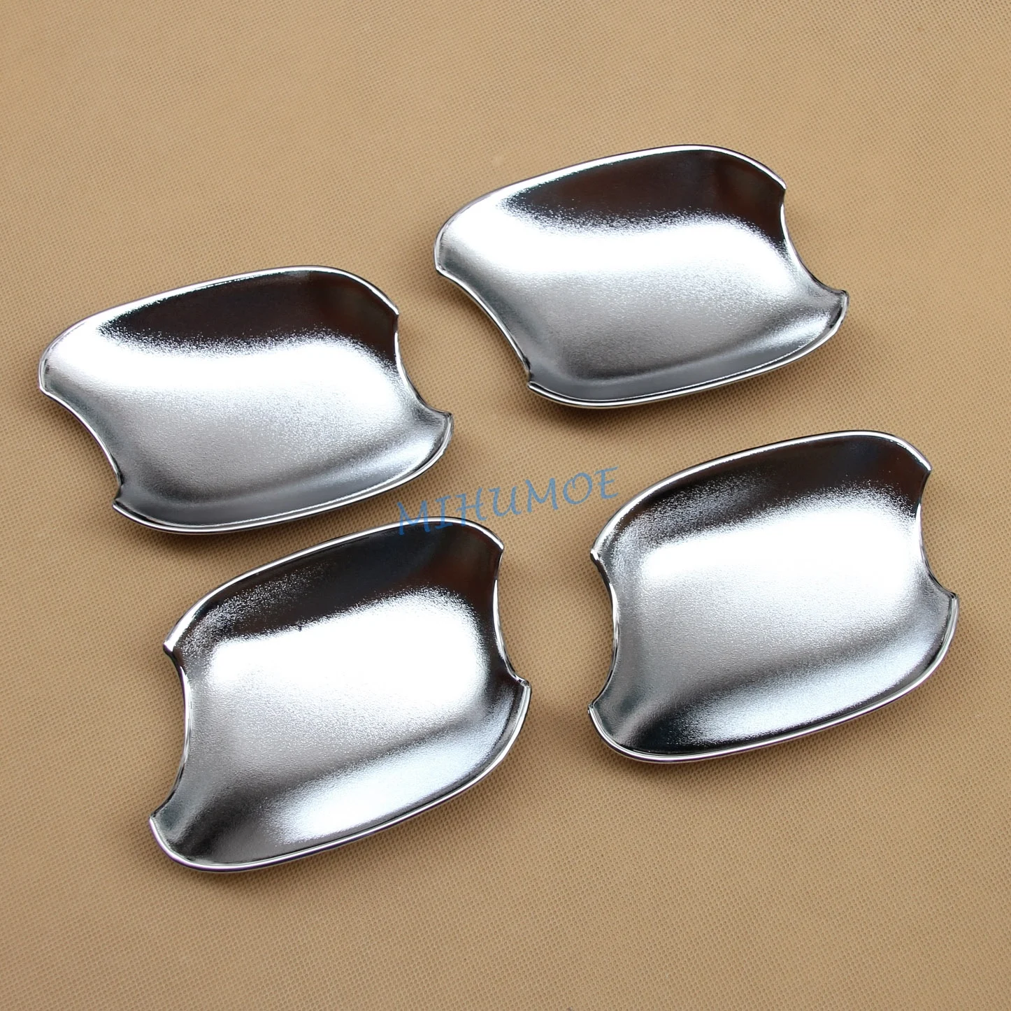 Chrome Door Handle Cup Protector Accessories For Audi Q5 SQ5 Sportback FY 2017-2024 2023 2022 2021 2020