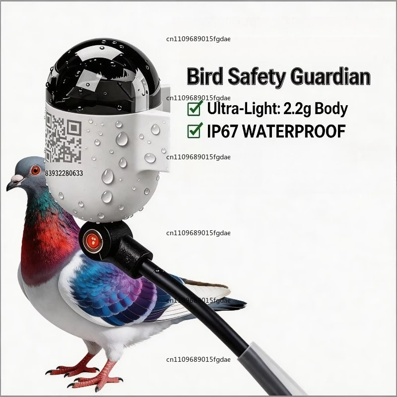 

Real-Time GPS locator for Pigeons and Loros Outdoor Flight locator Leg Bands and Ring Pigeon Piogeon Bird Positioning IPX6