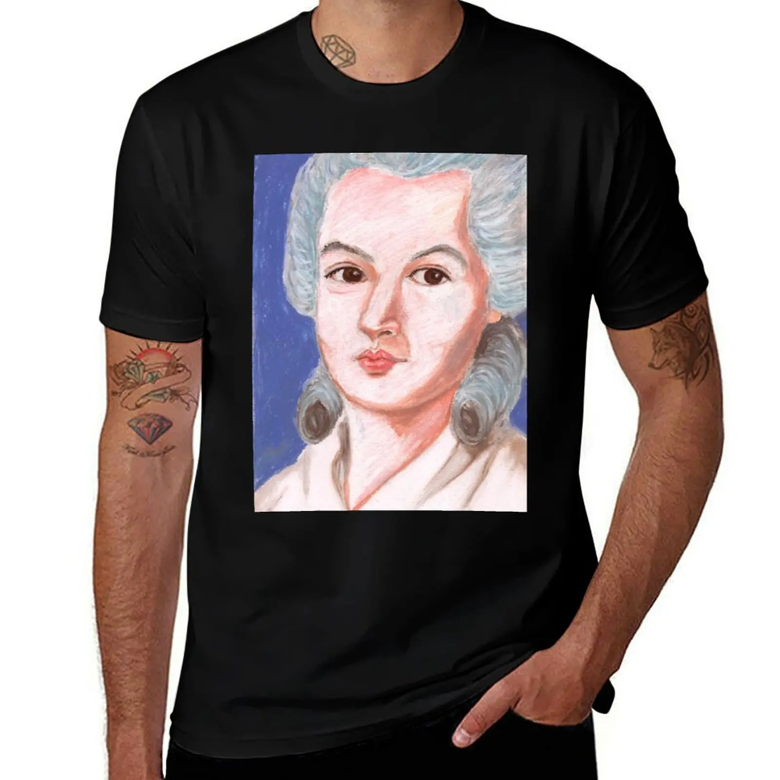 

Olympe De Gouge T-Shirt t shirts with prints cotton t shirts man 100% man t shirt designer T-Shirt