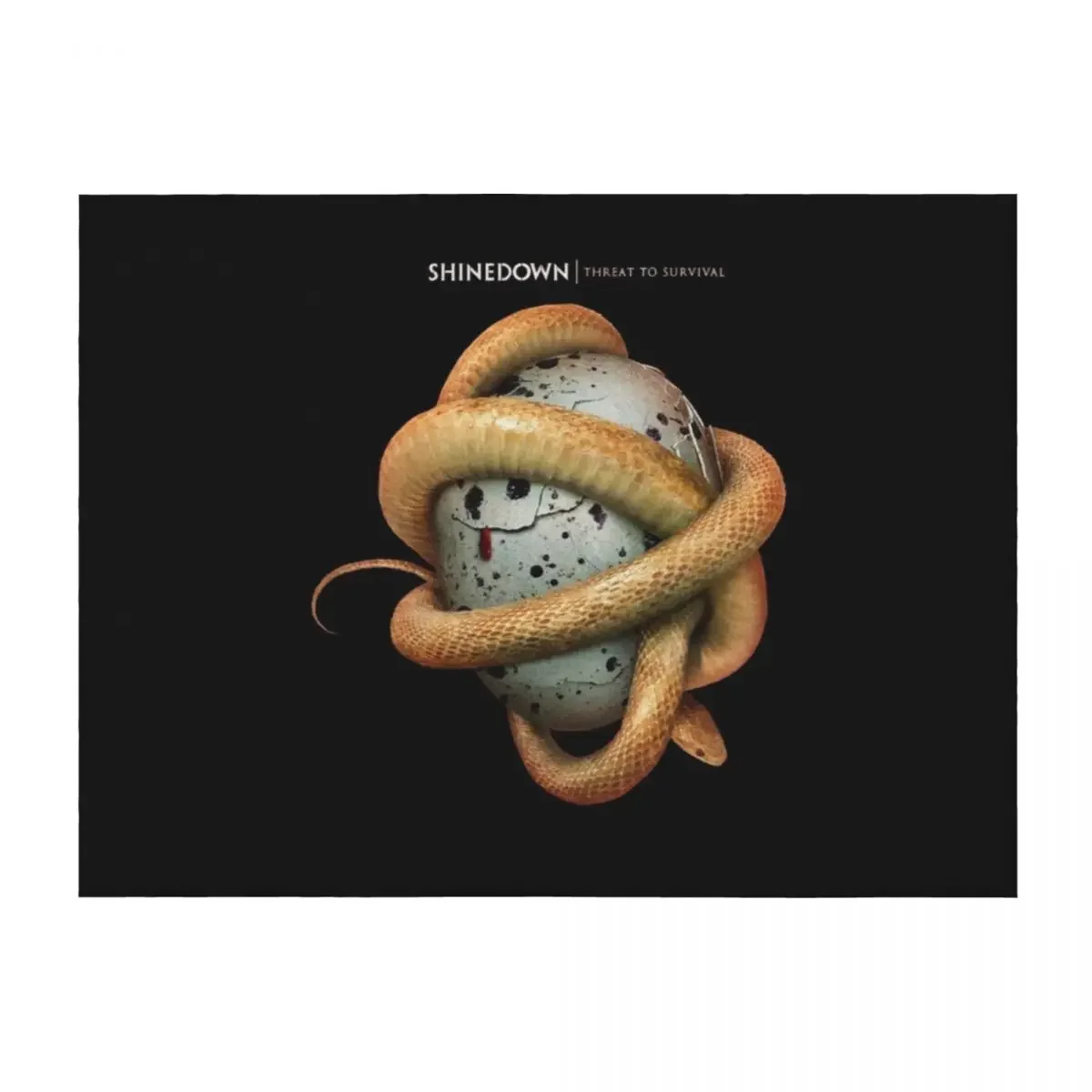 

threat to survival Throw Blanket Decorative Throw Luxury Throw For Sofa Thin For Baby Blankets