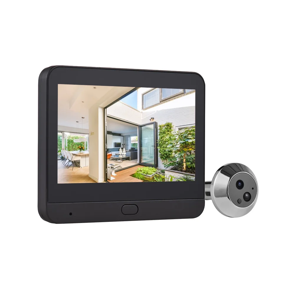 Tuya Smart Wifi Cat Eye Doorbell MINI Cat Head Smart Wireless Video Intercom