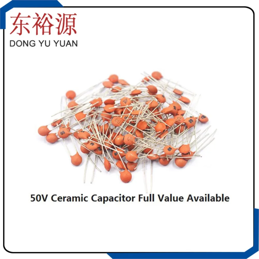 Free Ship 180/200/240/250/270/300/330/390/470/PF Ceramic Capacitor 100PCS 50V 9P/10P/18P/20P/24P/25P/27P/30P/33P/39P/47PF/P 100/