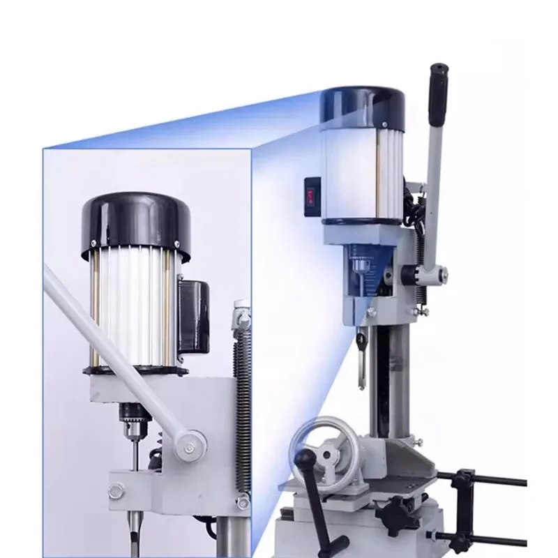 1200W square Hole Round Hole Dual-purpose Woodworking Drilling Machine Tenon Machine Doorway Tenon Opening Machine Low Price