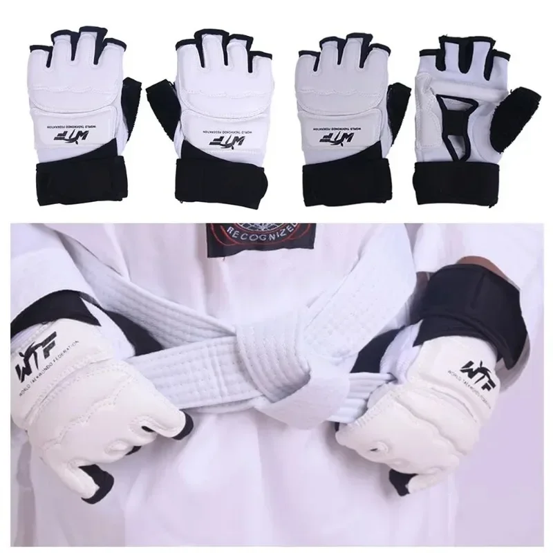 

1Set boxing gloves Taekwondo protective foot cover Martial arts combat protective training hand and foot protection set