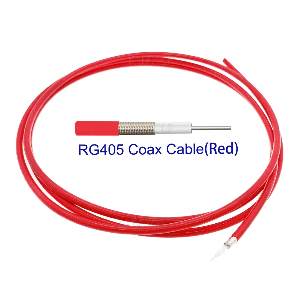 Rg405 rf koaxialkabel stecker halb starr flexibel RG-405 koax pigtail 50cm-200m