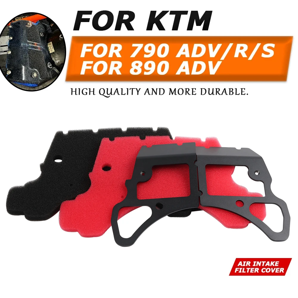 

Motorcycle Intake Filter Protector Cover Guard Kit For KTM 790 Adventure R S KTM790 ADV 790ADV 890 Adventure 2021 Accessories