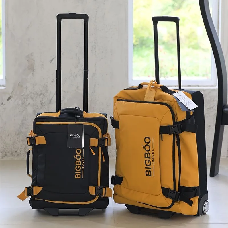 Large-capacity Handle Bag Directional Wheel Suitcase Multi-functional Oxford Rolling Luggage Bag 20/24/28 Inch Carry-on Suitcase