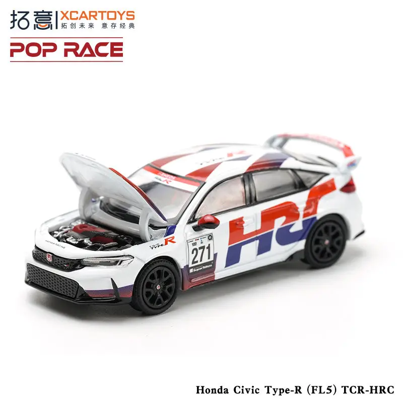 

Лучший Civic Type-R (FL5) Цветная гоночная модель суперкара Honda POPRACE Сплав 1/64 Орнамент