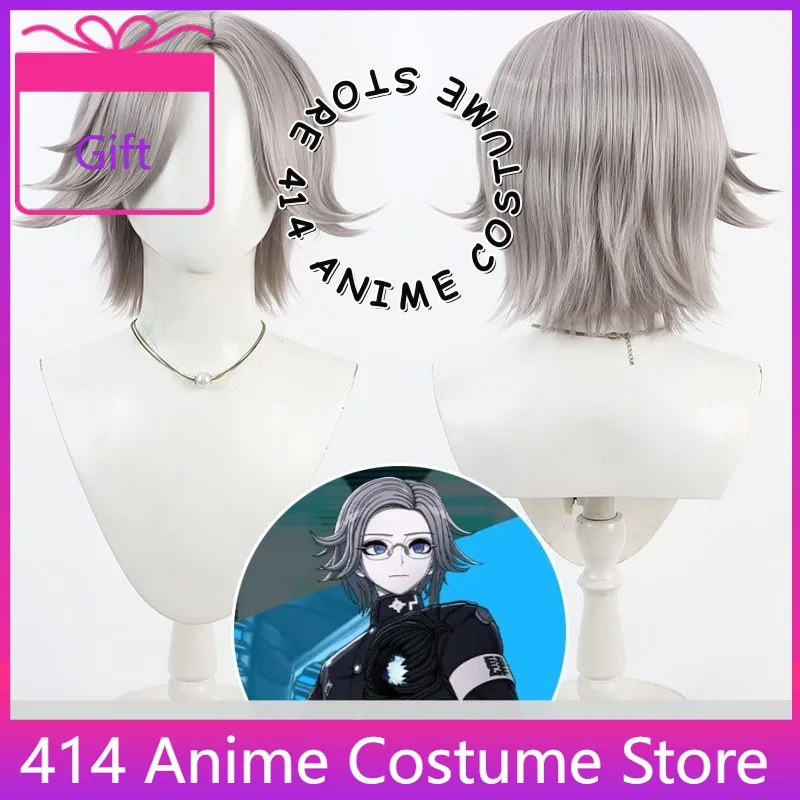 

Sogetsu Emuto Cosplay Wig The Hundred Line: Last Defense Academy Characters Party Wigs Role Play Costume Prop Synthetic Hair