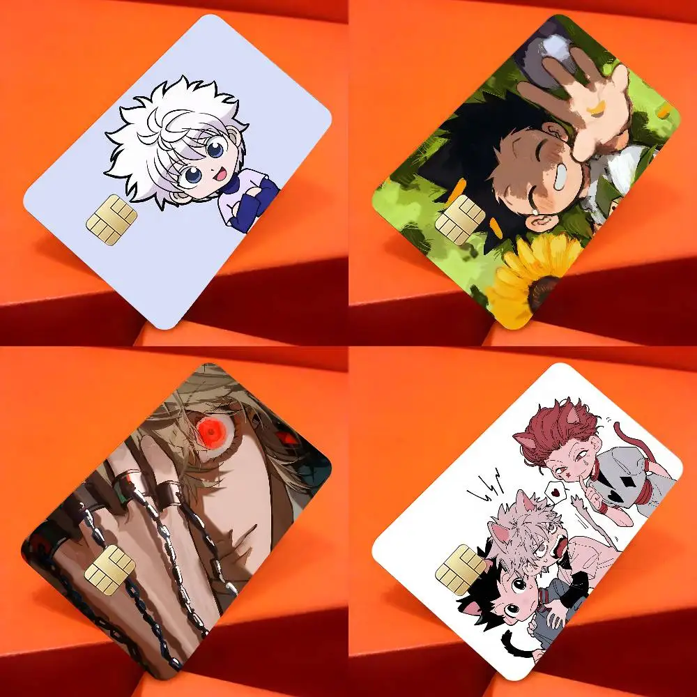 Anime J-Jibaku Shounen H-Hanako-kun Credit Card Skin Stickers Matte Anti Scratch Suitable For VISA Card Bus And Subway Contact