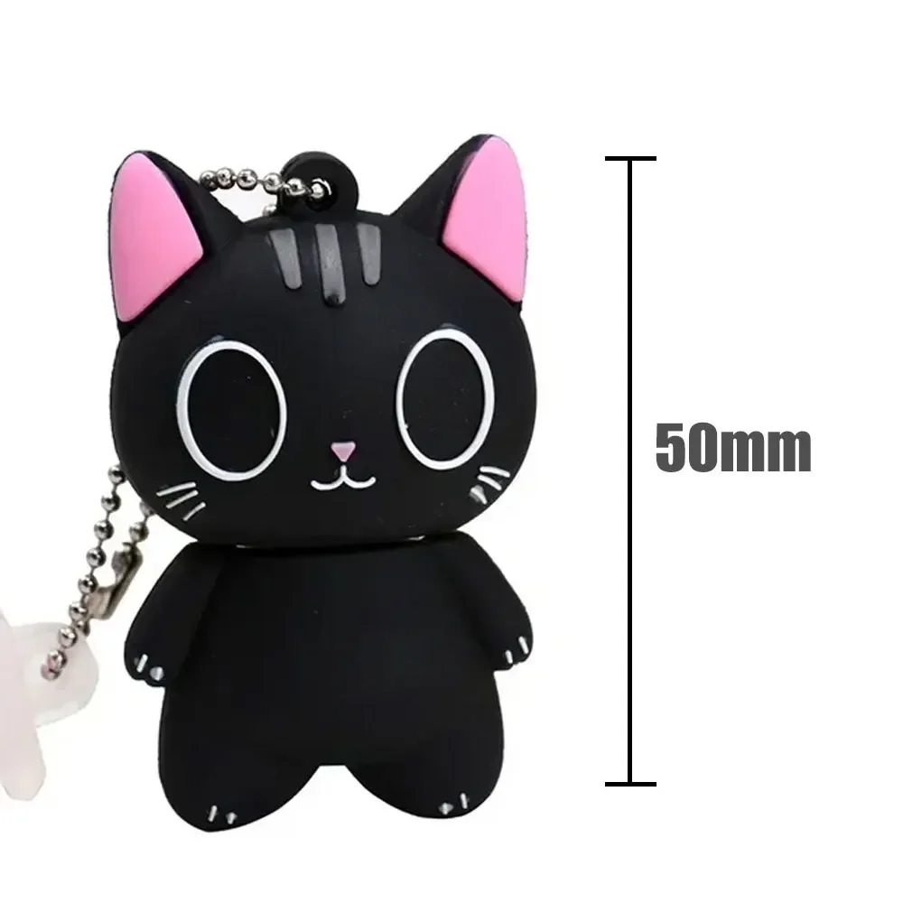 Novo dos desenhos animados de alta velocidade usb flash drive 128gb 64gb 32gb16gb gato coruja leão dinossauro armazenamento externo pen drive criativo u disco presente