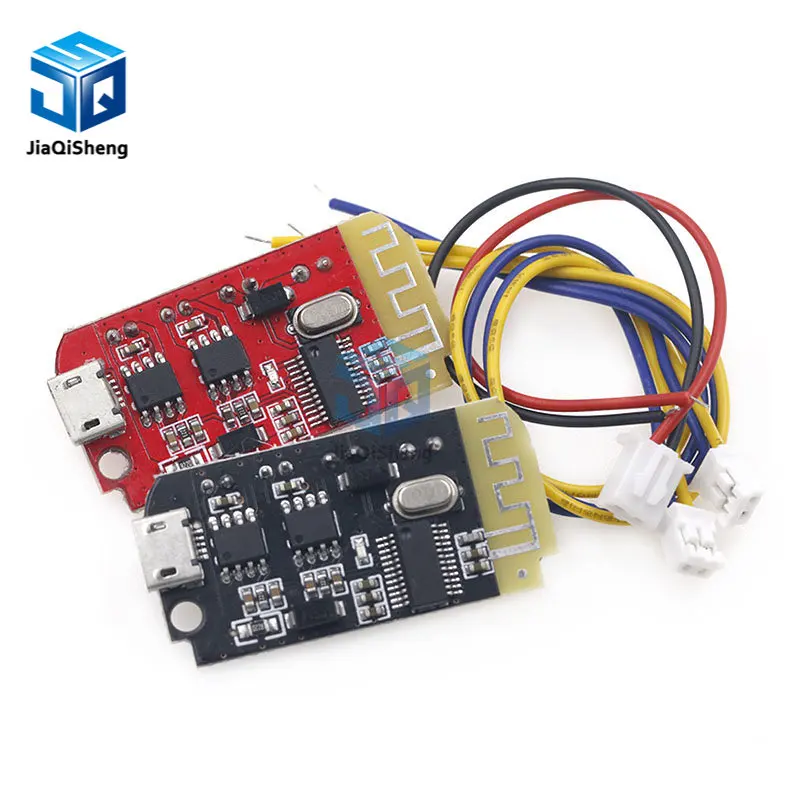 CT14 Micro 4.2 Stereo Bluetooth Power Amplifier Board Module 5VF 5W+5W Mini with Charging Port for Refitting Idle Sound Box