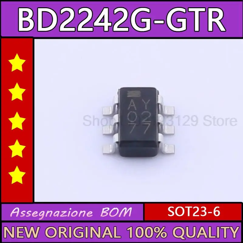 10PCS BD2242G-GTR BD2242G BD2242 sot23-6 New original ic chip In stock