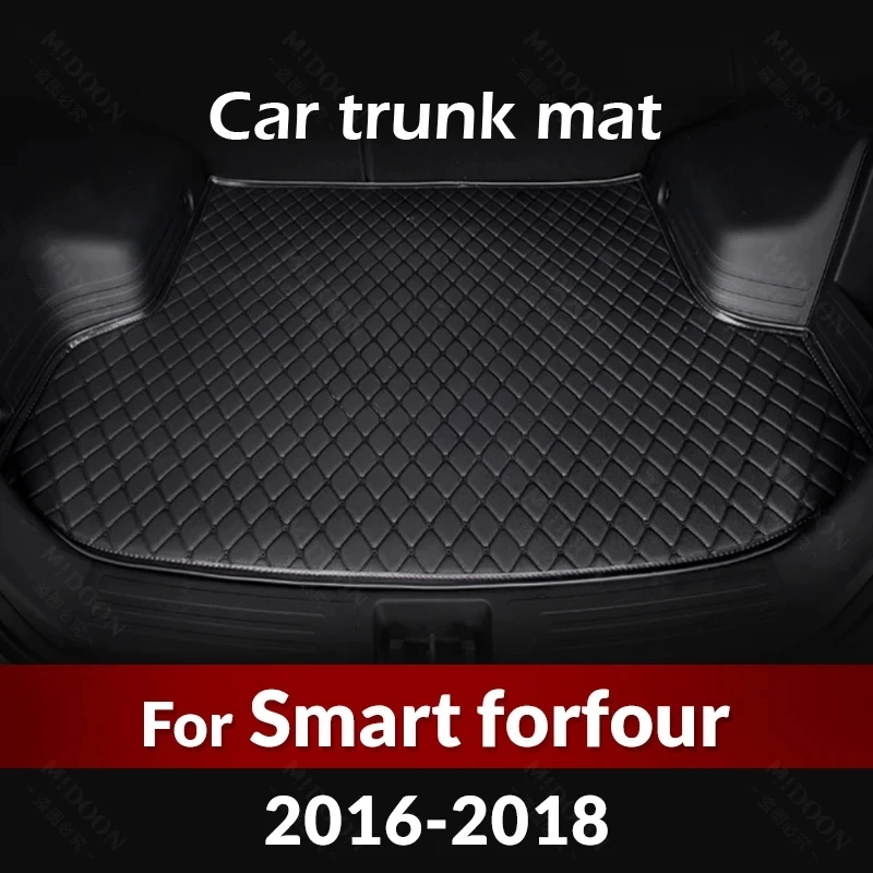 

Автомобильный коврик для багажника для Smart Forfour 2016 2017 2018 пользовательские автомобильные аксессуары автомобильное украшение интерьера