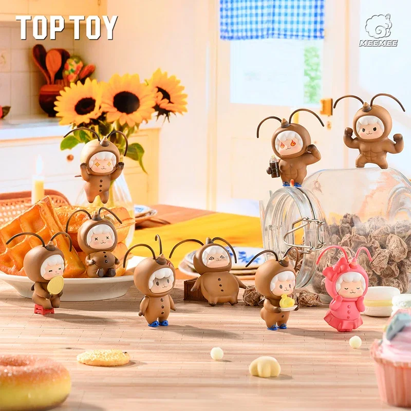 

Серия TOPTOY MEEMEE SPICY PIGTAILS: Сюрприз-бокс (слепая коробка), коллекционная фигурка, украшение для рабочего стола, милый подарок