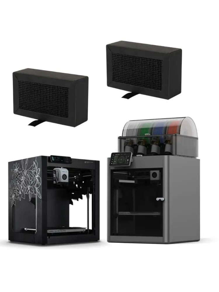 

652F 2Pcs 3D Printer Activate Carbon Air Filter Replacement For X1C/P1P/P1S