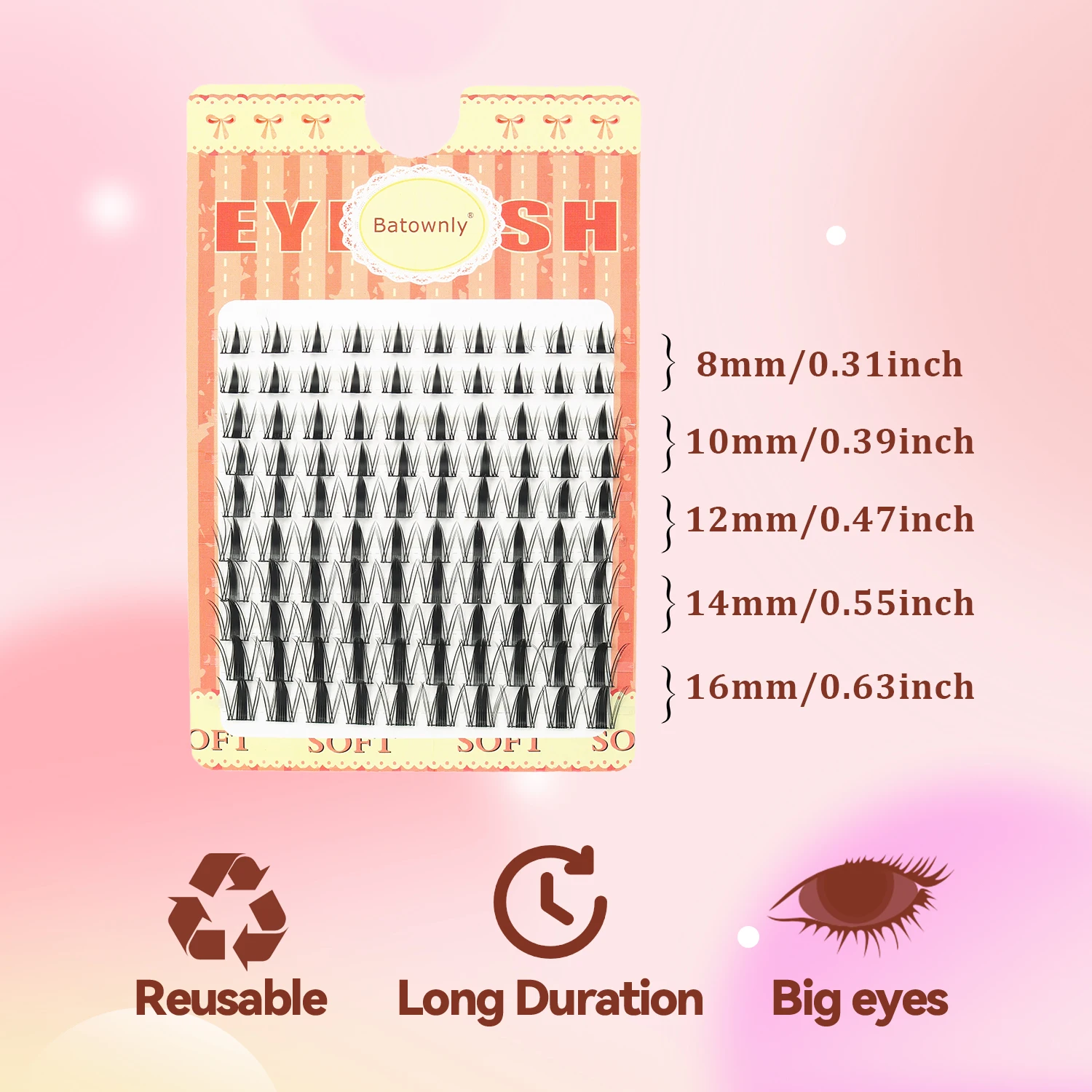 100 Demet Peri Kirpikleri, Doğ - Eyelash Extension Anime Style incelemesi ve fiyatı