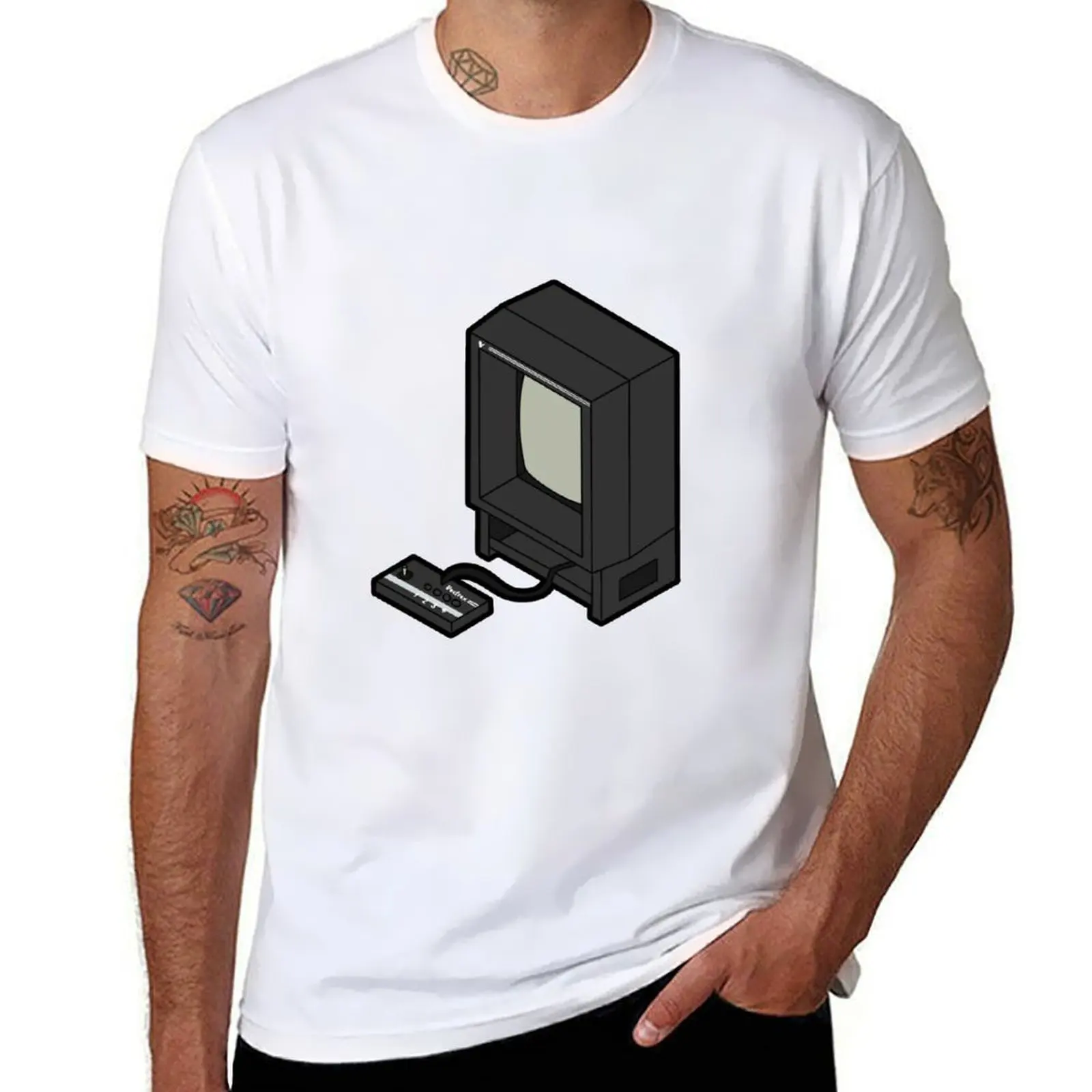 

Retro Gaming: Vectrex T-Shirt Heavy Duty Casual Work Tee
