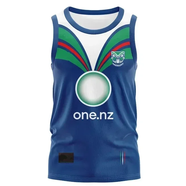 2024 New Zealand Warriors Home / Away / Training / Singlet Rugby Jersey - Men's Size: S-XXXL（Print Custom Name Number）