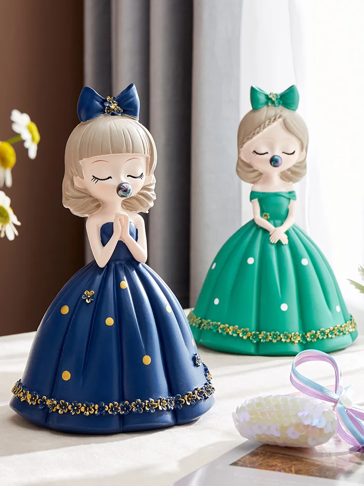 Lovely girl bubble trinkets gifts office desktop girl heart princess room decoration decorations