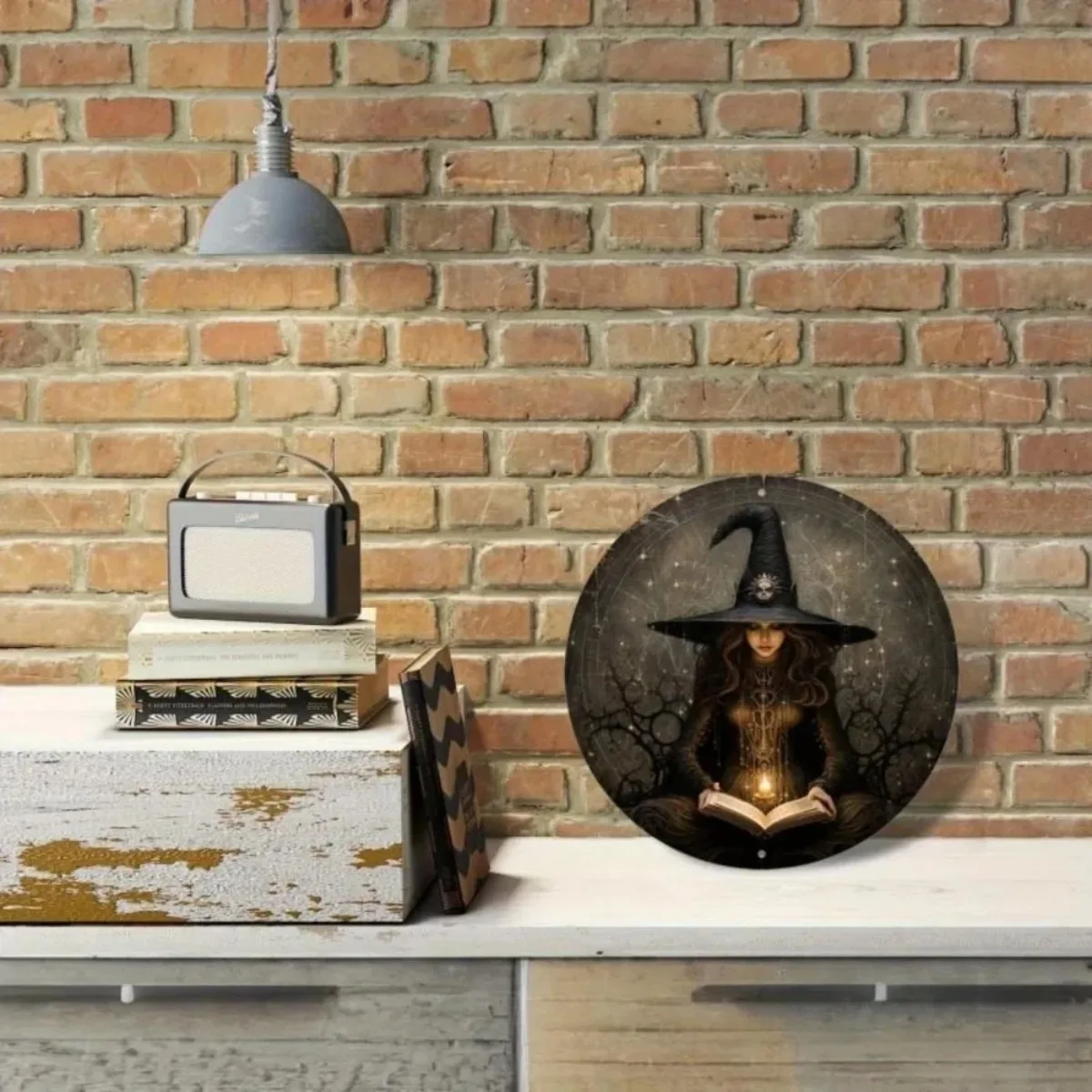 Hiasan Dinding Kreatif 2D Corak Penihir وBuku: Cocokpiar خانه، Ruang Tamu dan Kamari Tidur