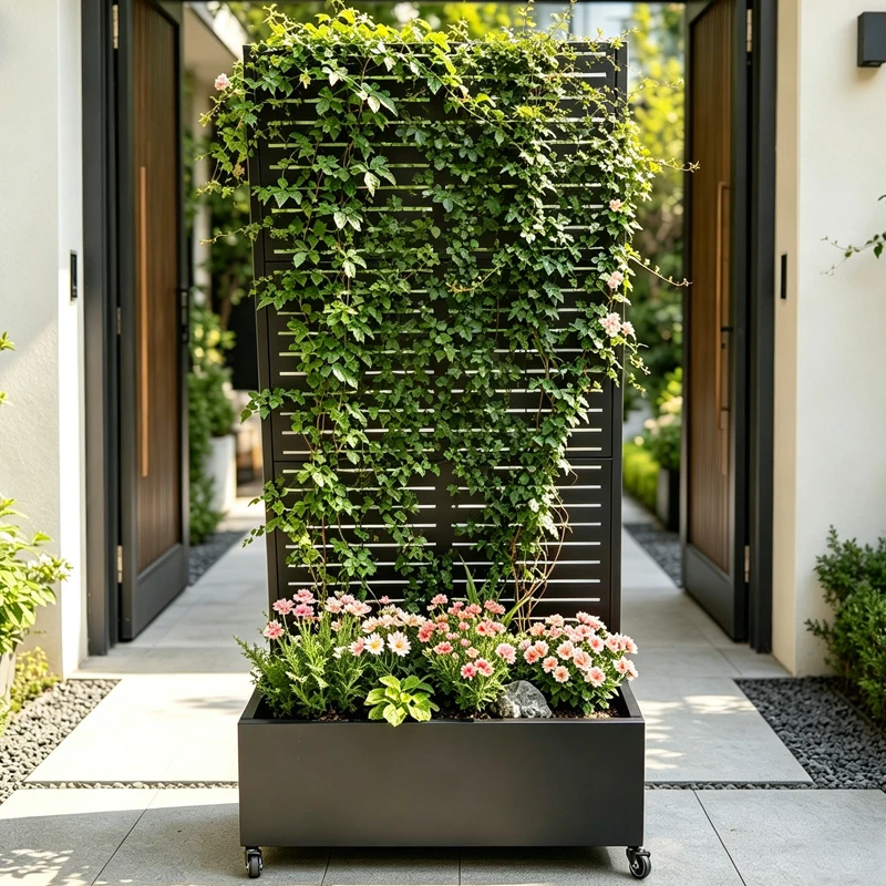 Floreira com tela de privacida - Raised Bed Planter Box avaliação e preço