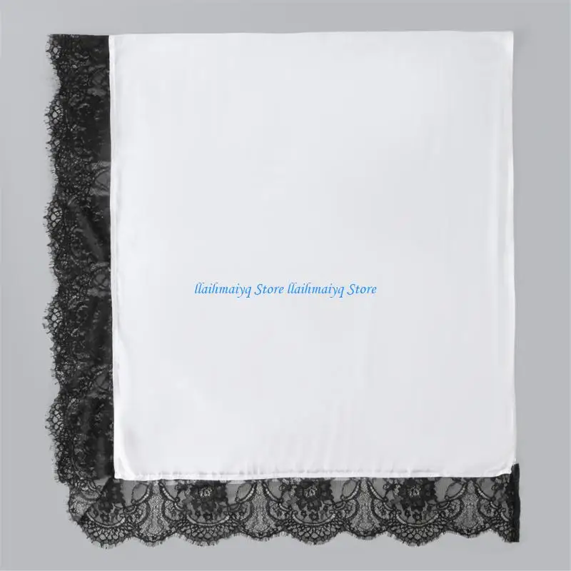 

573B Stylish Long Scarf Classical Black or White Middle East Women's Shawl