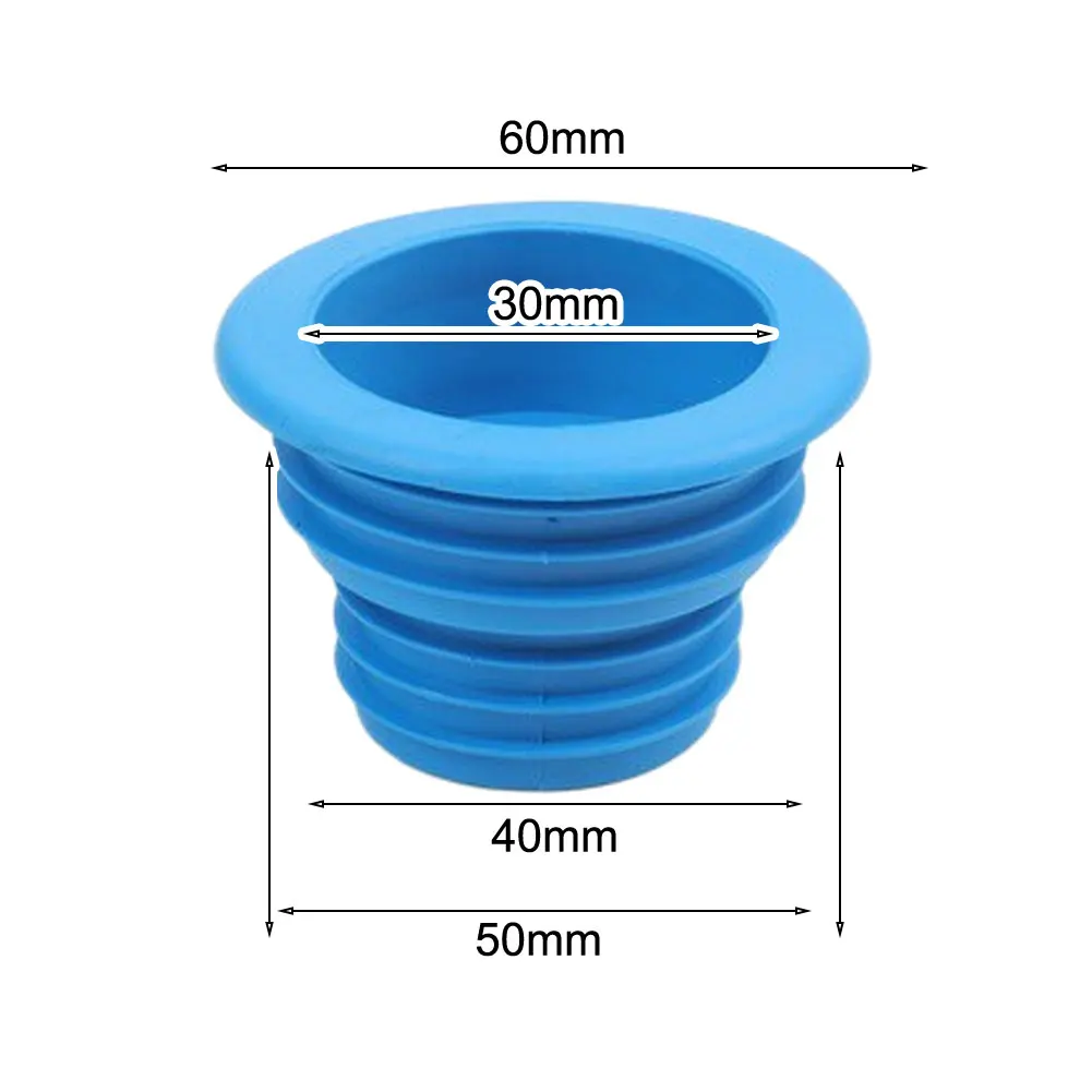 Fit Drain Pipe Hose Silicone , Washing Machine Drain Hose Holder Sewer Anti-odor Sealing Ring Hardware Home Improvement