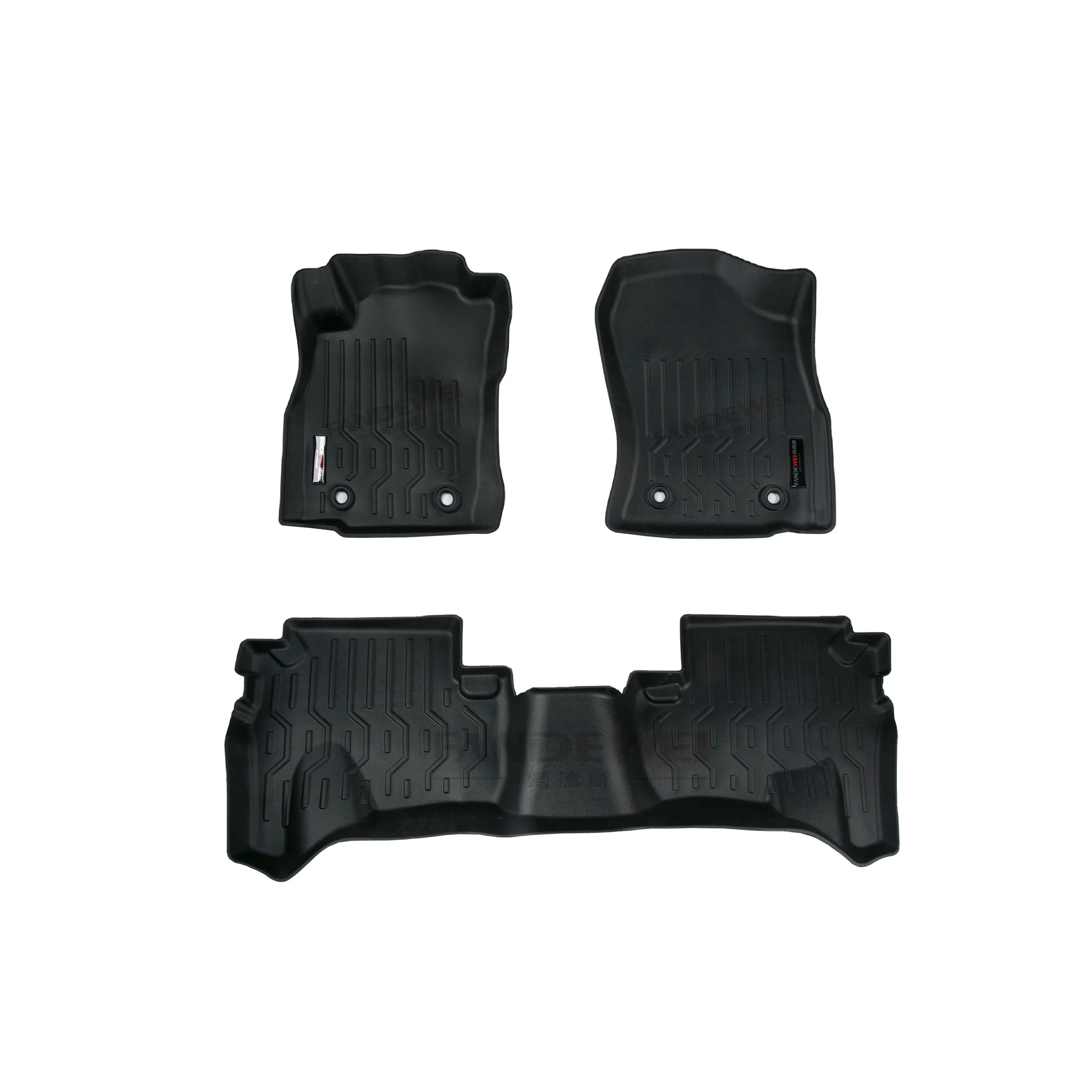 4 Doors Waterproof Car Accessories   Customized  Car Floor Liners  for TOYOTA Prado J90