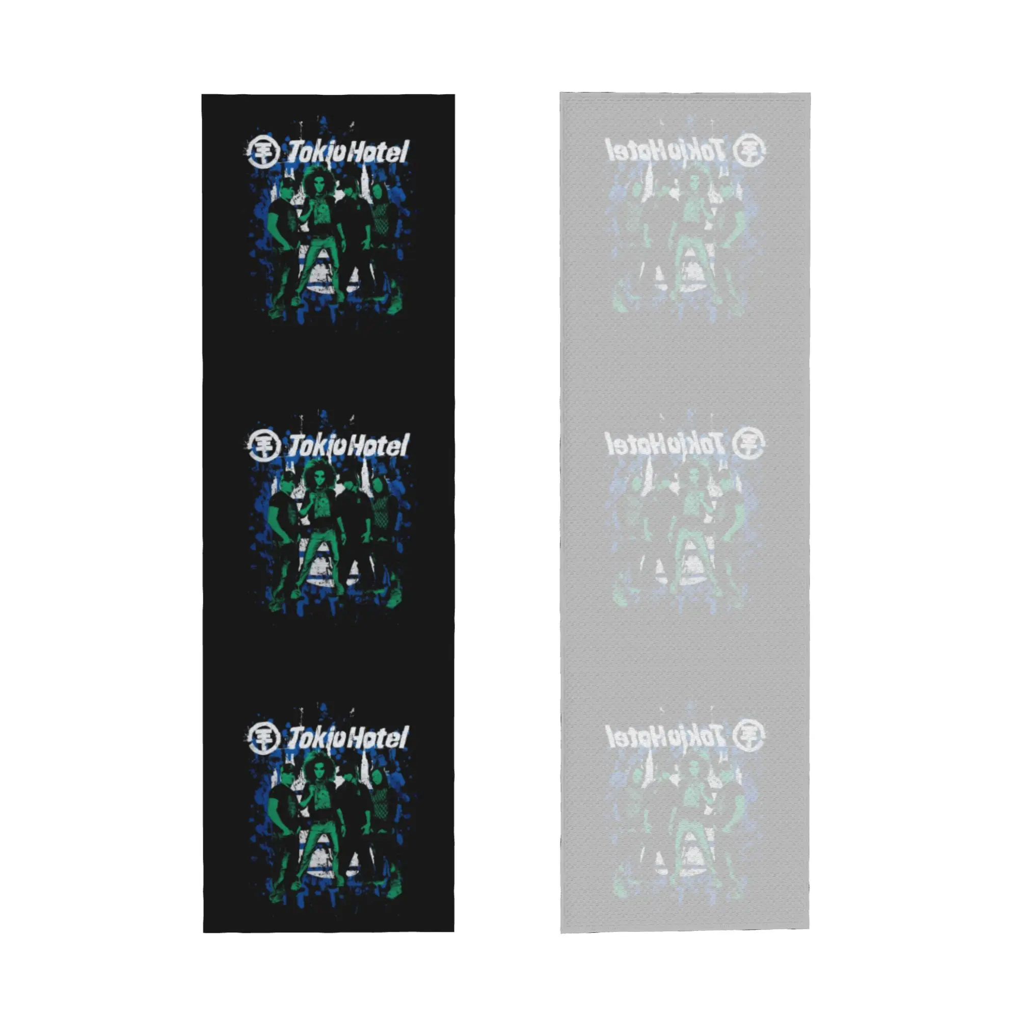 Tokyo Hotel Bill Kaulitz Rock Band Cold Exercise Towel  Yoga And Fitness Running Outdoor Activities Travelling Camping Towels