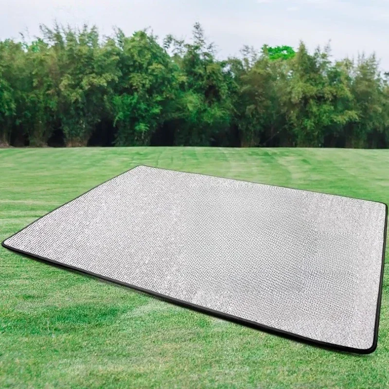 

Camp Aluminum Film Picnic Mat Outdoor Thickened Moisture-proof Mat Portable Waterproof Household Lightweight Picnic Floor Mats