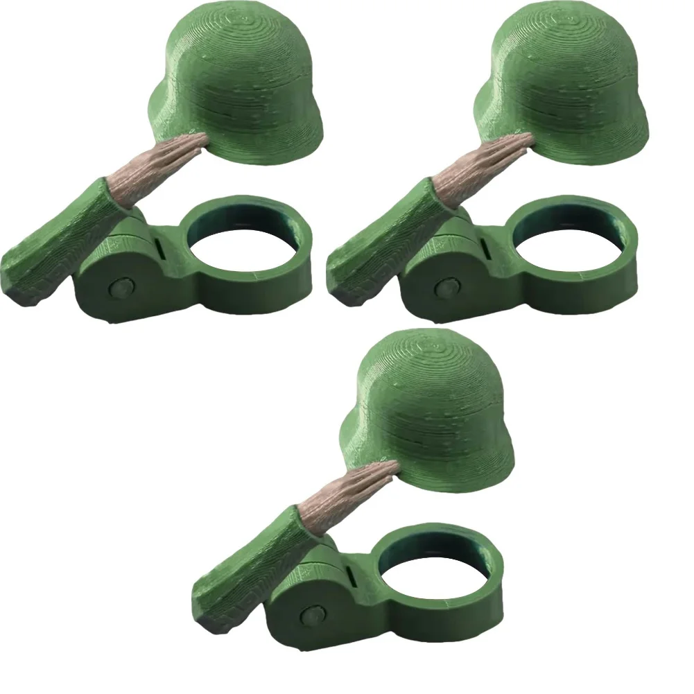 1-3pc Soldaat Salute Bierfles Helm Stofdicht Bierhelm Topper Creatieve Bierfles Cap voor Party Bar veteranen Liefhebbers