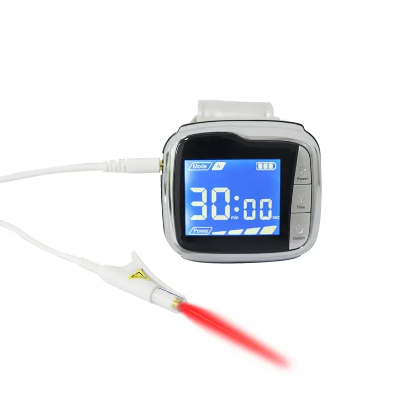 

Semiconductor LLLT 650nm Medical Laser Watch for Blood Glucose Treatment Diabetes Care Cold Laser Therapy Healthcare Supply