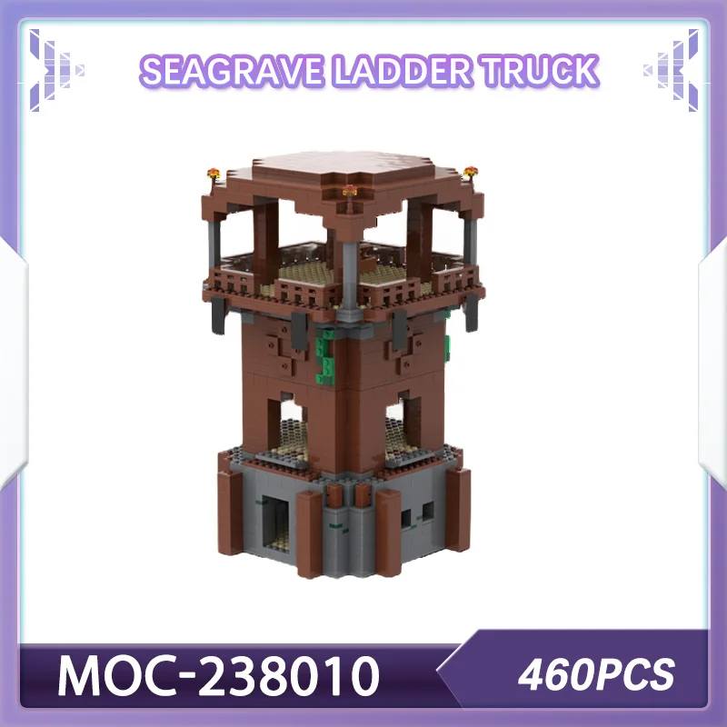 

Building block Pillager Tower MOC-238290 War watchtower Christmas gift