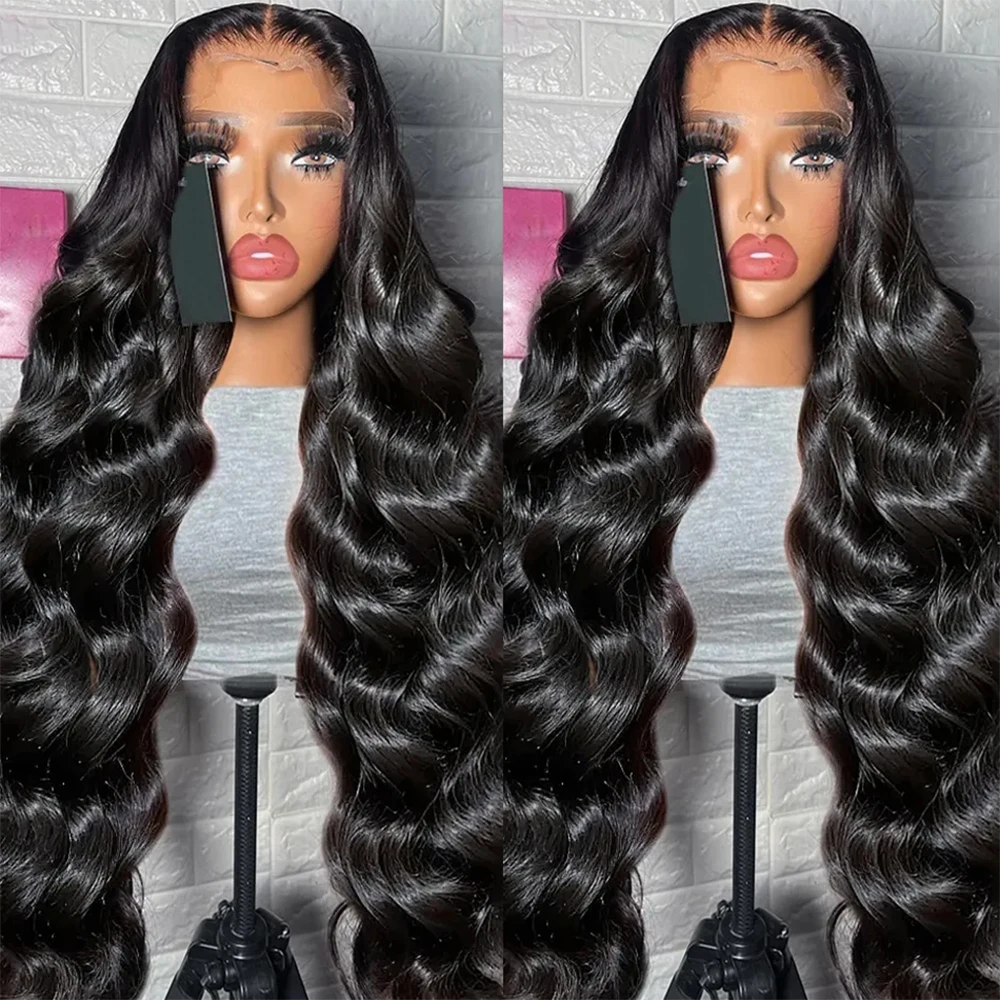 Loose Wave 360 Lace Frontal Wig Pre Plucked Human Hair 13x4 13x6 HD Transparent Body Wave Lace Front Human Hair Wigs For Women