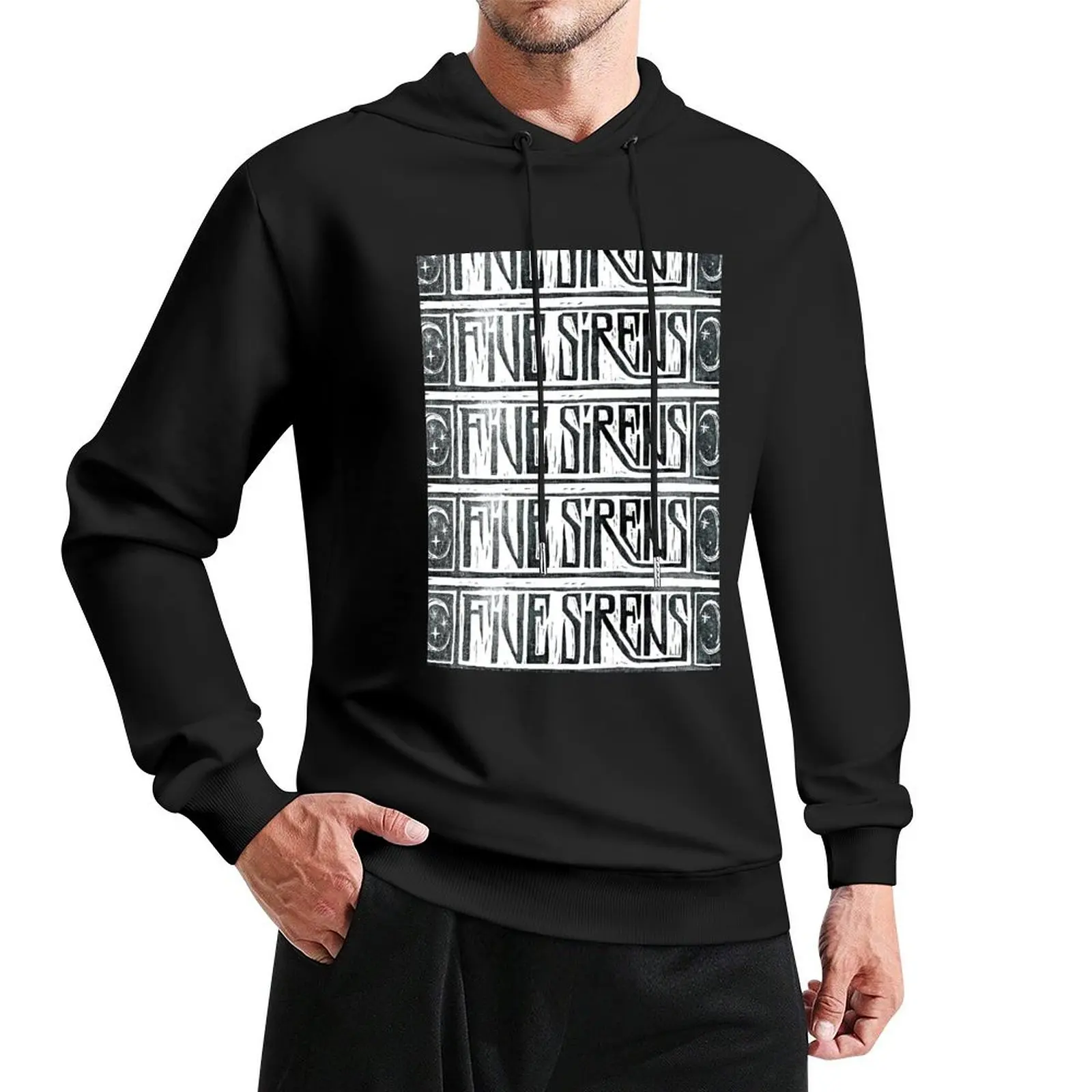 

Five Sirens Pullover Hoodie mens clothes men's clothes pullover hoodies