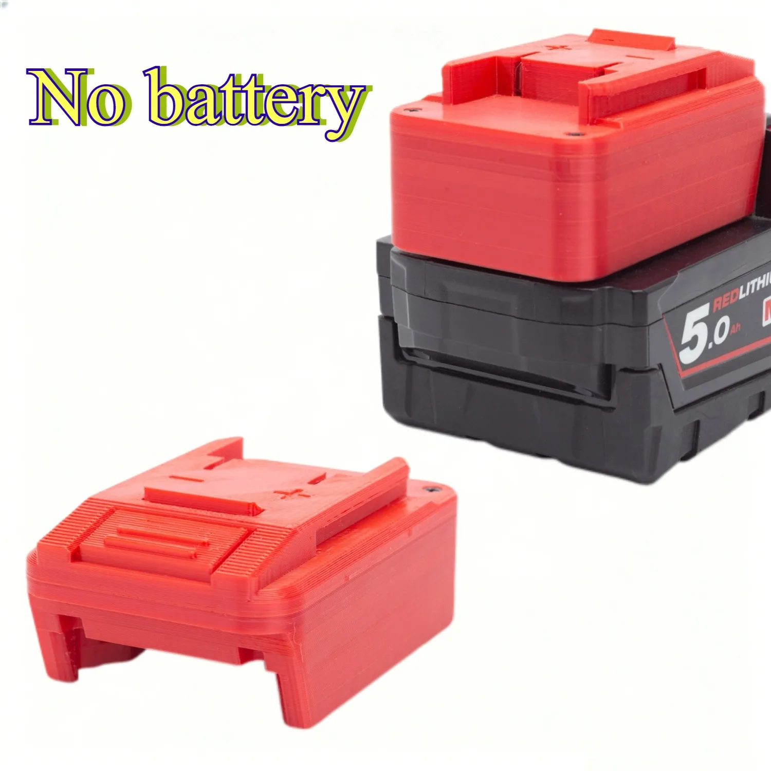 Power Tool Battery Converter Suitable for Milwaukee 18V Lithium Battery Conversion OZITO 20V Lithium Battery Tool Accessories