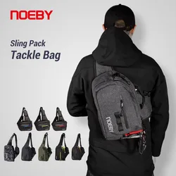 NOEBY borsa da pesca con imbracatura borsa da pesca sportiva da viaggio in Nylon impermeabile resistente all'usura di qualità multifunzione