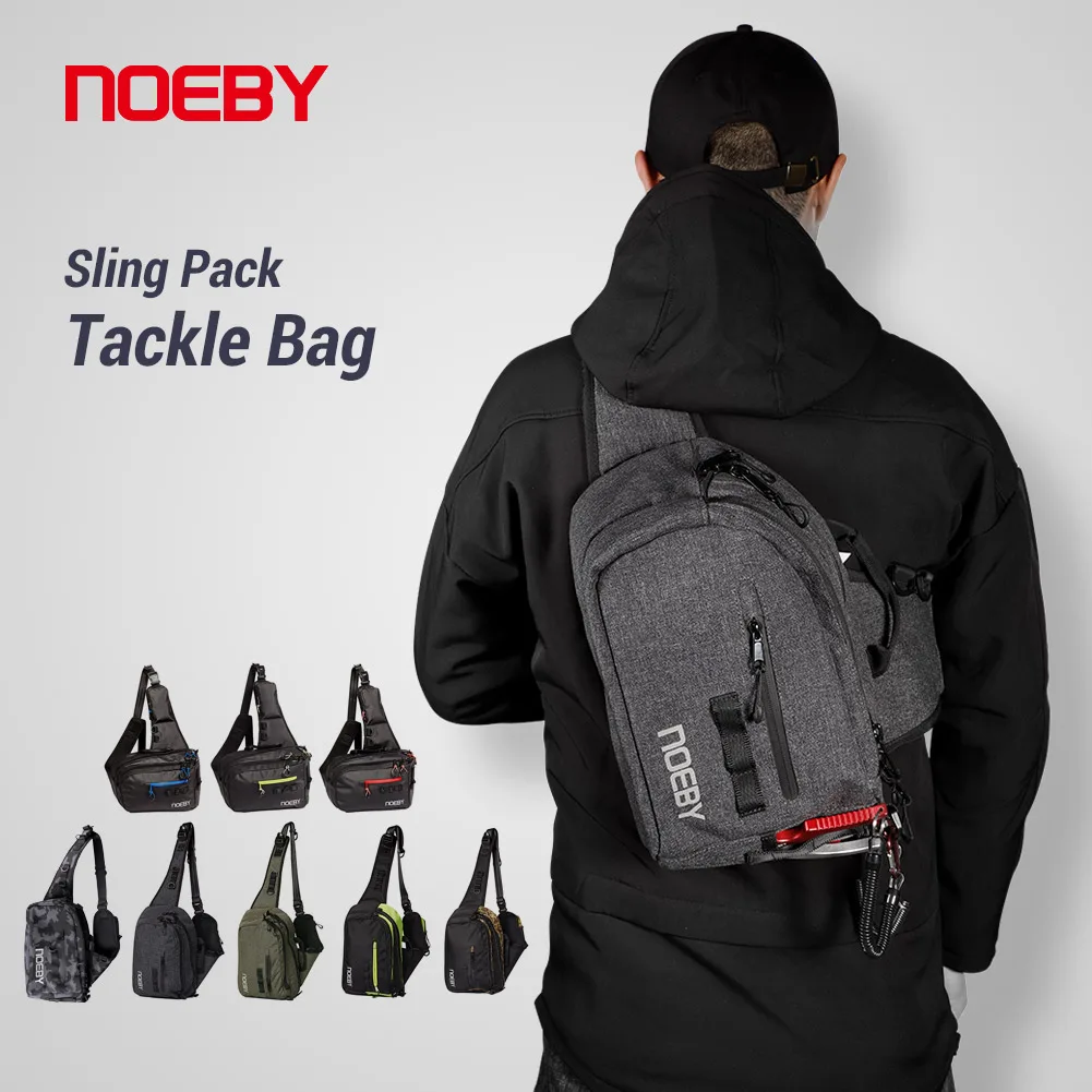 NOEBY pakiet zawiesi torba wędkarska wielofunkcyjny odporny na zużycie wodoodporny Nylon jakości podróży turystyka odkryty Sport torba na drobiazgi