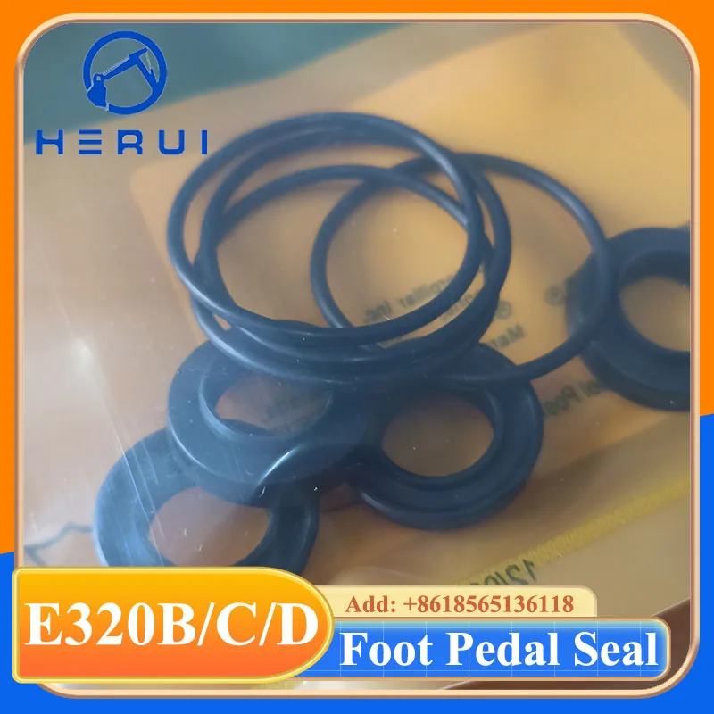 

E320B E320C E320D Excavator Foot Pedal Seal Kit For 320B/C/D Oil Seal Repair Kit