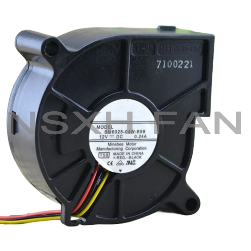 BLOWER 6025 DC12V 0.24A BM6025-04W-B59