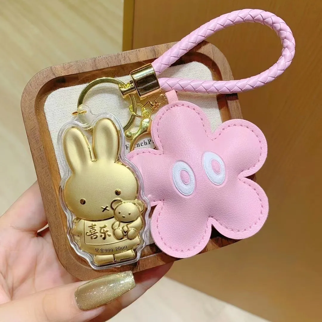 

Самый продаваемый золотой брелок Miffy Rabbit, цепочка для мобильного телефона, подарок — идеальный подарок для друзей и близких.