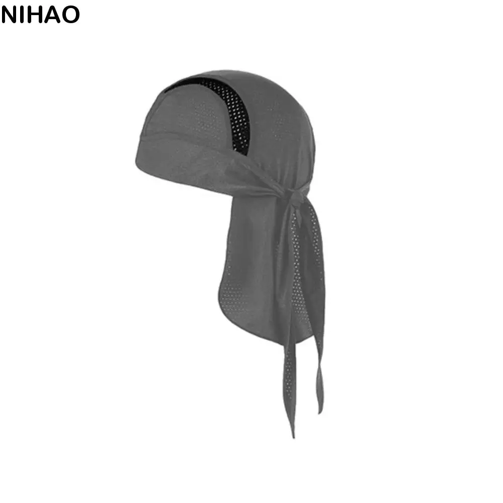 

Quick-drying Outdoor Cycling Headscarf Sweat-Absorbent Adjustable Fit Bandana Cap Moisture-Wicking Breathable Running Headscarf