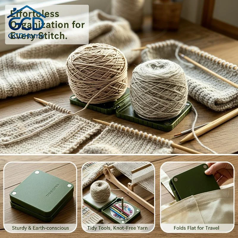 Stitch Marker Ring - Portable Yarn Holder Yarn Winder Spinner
