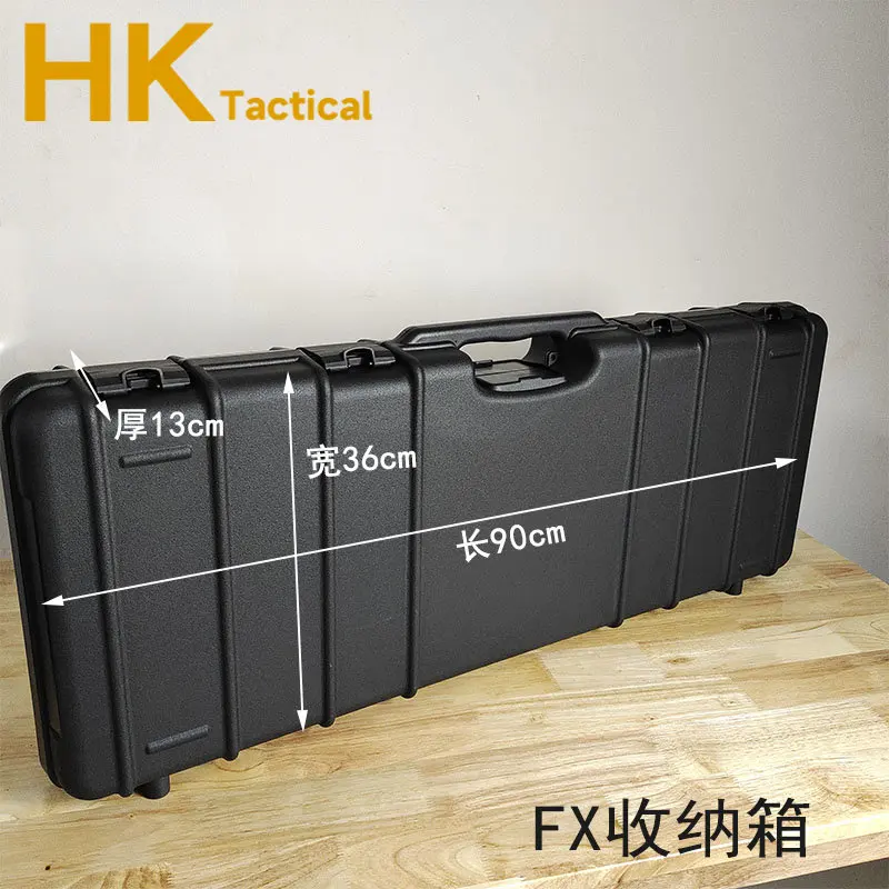 Outdoor Weapon Special Toolbox Wear-resistant Hard Case with Sponge Inside Waterproof Moisture-proof Equipment Plastic Long Box