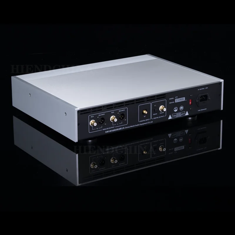 MUZISHARE C7 6H3 สูญญากาศเครื่องเล่น CD HD Bluetooth 5.0 Dual ES9018 ชิปถอดรหัสแผ่นเลเซอร์ระบบเสียงดิจิตอล